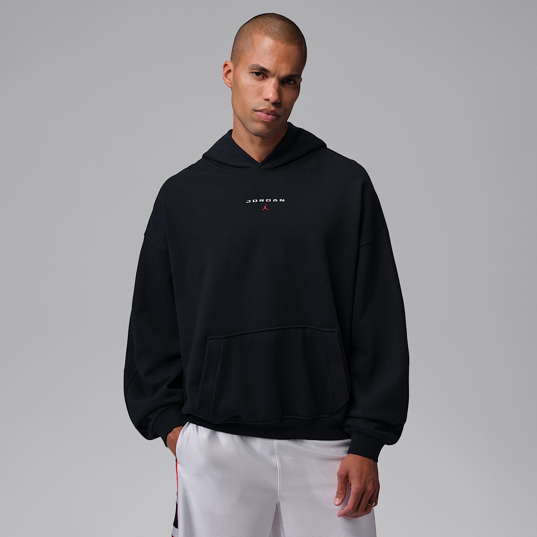 Jordan Flight Fleece Men's Oversized Pullover Hoodie. Nike.com
